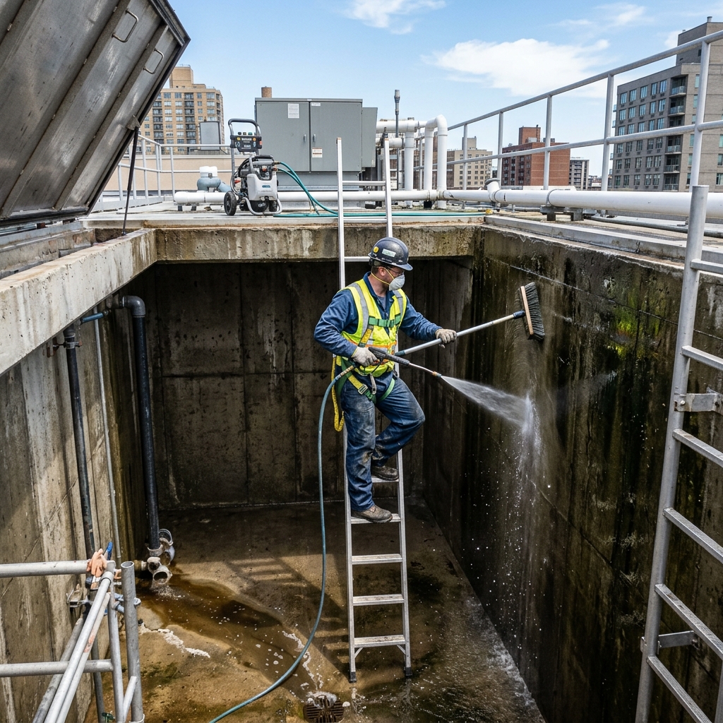 Water Tank Cleaning
